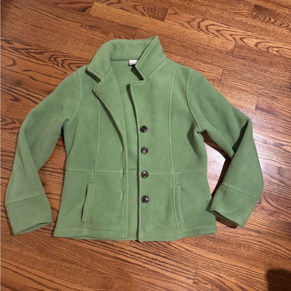Green Women's Peacoat